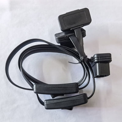 Flat Ribbon Obdii Splitter Cable , Y Splitter Obd Diagnostic Cable With Switch