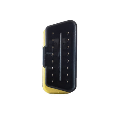 Longitud material los 30cm del ABS de cobre amarillo del cable de extensión del puerto de 12V/24V OBD2 OBD