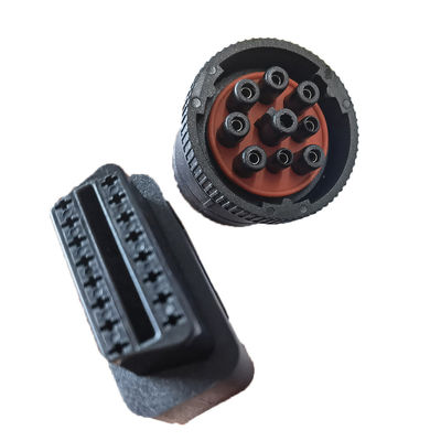 Female PA66 OBD Port Extender , Multipurpose OBD2 Extension Lead