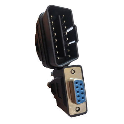 9 Pin Db9 OBD GPS Cable 12V 24V With Male To Female Connector