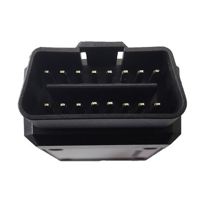 ABS PVC 16 Pin Car OBD Adapter Plastic Housing Male To Female
