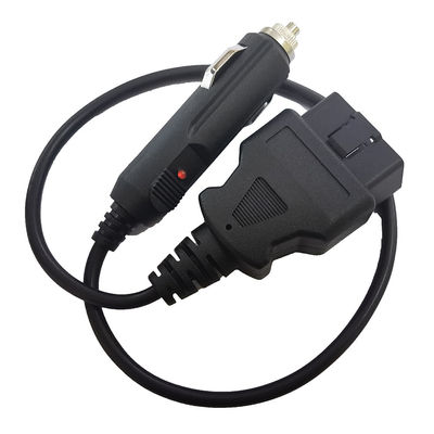 16 женщина кабеля Pin OBD2 OBD GPS черная мужская к лихтеру сигареты