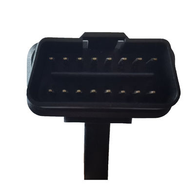 แบน 100 ซม. OBD2 OBD Extender สายเคเบิลชายกับหญิงสำหรับอุตสาหกรรมยานยนต์
