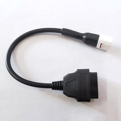 Durable 4 Pin Yamaha OBD Cable , Automotive OBD Wire Harness