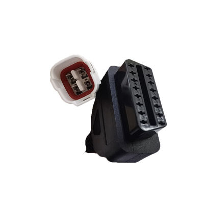 Durable 4 Pin Yamaha OBD Cable , Automotive OBD Wire Harness