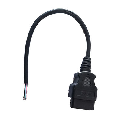 cable de interfaz de 12V 24V OBD2, hembra del alto rendimiento para abrir el cable