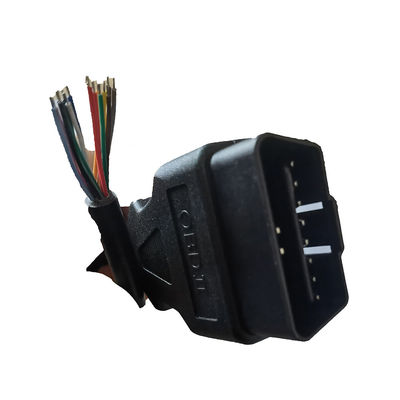 cable de interfaz de 12V 24V OBD2, hembra del alto rendimiento para abrir el cable