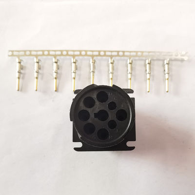 9 conector macho preto do cabo de extensão de Pin Deutsch J1939 para o caminhão resistente