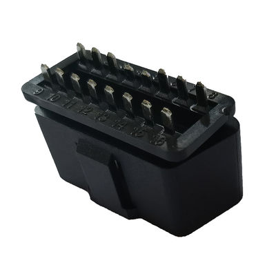 Brass Male OBD Car Connector Socket 12V J1962 16 Pin High Performance