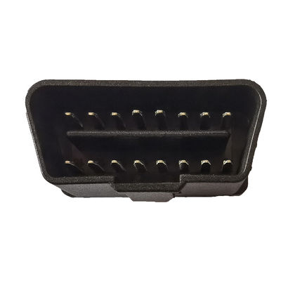 Brass Male OBD Car Connector Socket 12V J1962 16 Pin High Performance
