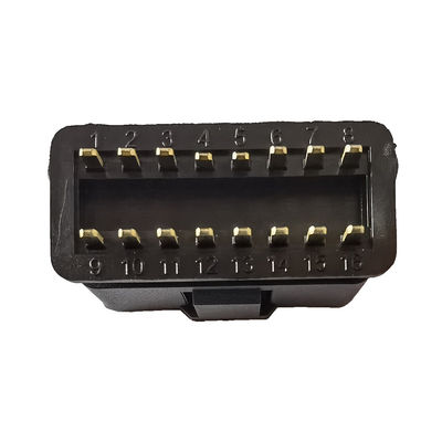 12W-24W złącze samochodowe OBD 16-pinowy J1962 męski pozłacany adapter