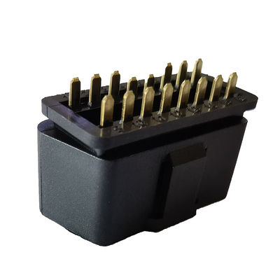12W-24W złącze samochodowe OBD 16-pinowy J1962 męski pozłacany adapter