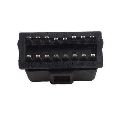 New Original High Quality OBD2 16Pin Square Hole Male Plug OBD 24V Connector
