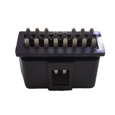 New Original High Quality OBD2 16Pin Square Hole Male Plug OBD 24V Connector