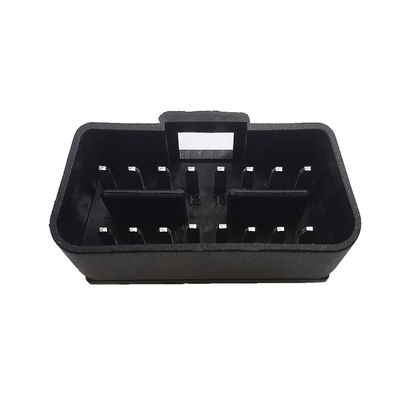 New Original High Quality OBD2 16Pin Square Hole Male Plug OBD 24V Connector