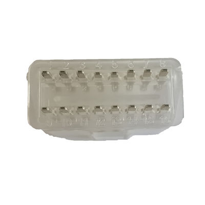 Source manufacturer OBD2 male gold plated adapter connector OBD plug