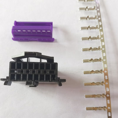 Durable 16 Pin OBD2 Scanner Plug , Automotive OBD2 Female Connector