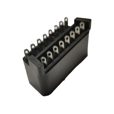 OBDII Female OBD Car Connector Black color Multipurpose 12V 24V