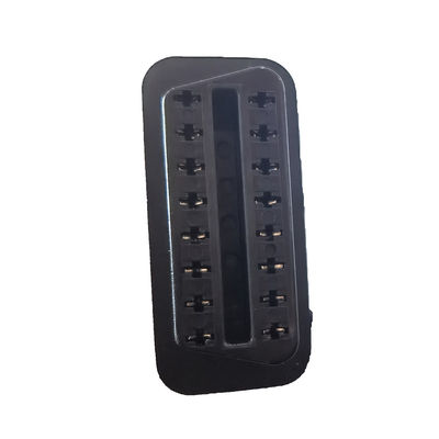 Pin женское OBD2 кабеля 16 расширения OBDII диагностический к переходнику сигареты более светлому