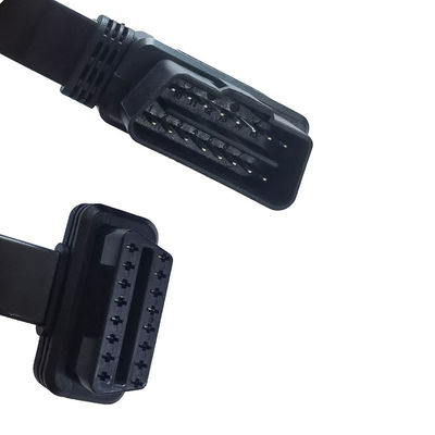 Length 30CM Female OBD Splitter Cable , T Shaped OBD Extension Cord