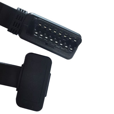 Length 30CM Female OBD Splitter Cable , T Shaped OBD Extension Cord
