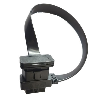 Length 30CM Female OBD Splitter Cable , T Shaped OBD Extension Cord