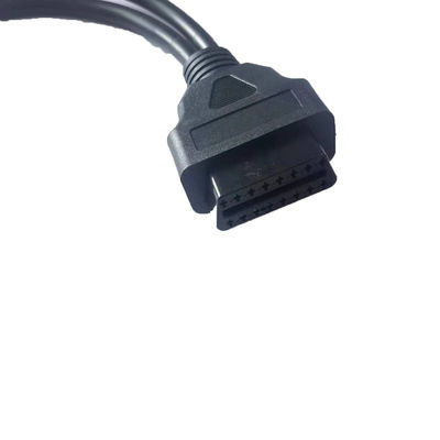 Harleyのオートバイのための4PIN 6PINへの互換性があるOBD2 Yケーブルの女性