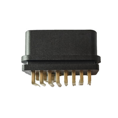 12V 24V OBD Plug OBD Female Socket Gold plated OBD2 Elbow For Auto Scanner Connector