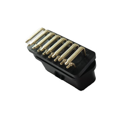 12V 24V OBD Plug OBD Female Socket Gold plated OBD2 Elbow For Auto Scanner Connector