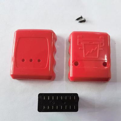 स्थिर लाल OBD कार एडाप्टर, बेंट पिन मोटरसाइकिल OBD2 एडाप्टर