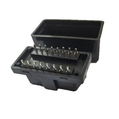Διαγνωστική καρφίτσα προσαρμοστών 12V 24V 16 βουλωμάτων OBD2 με την κατοικία βουλωμάτων