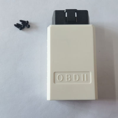 Automotive OBD2 Male Connector Housing 327 White Color Practical