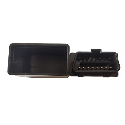 Black 327 OBD2 Plug Adapter Housing ABS Brass With J1962 Connector