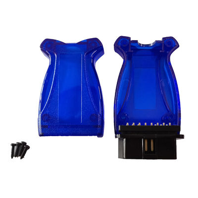 Blue Automotive Male Car Connector Adapter Housing J1962 16 Pin Socket