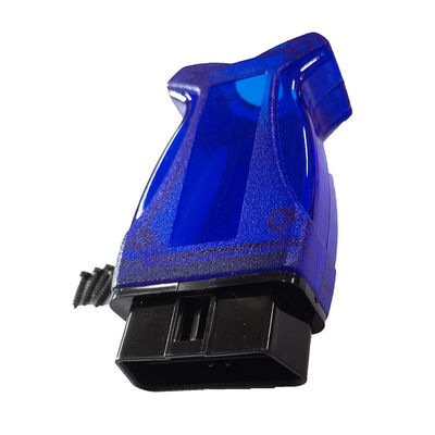 Blue Automotive Male Car Connector Adapter Housing J1962 16 Pin Socket