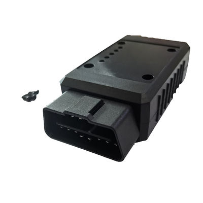 Practical Black OBD Scanner Adapter , Compatible Car Diagnostic Adapter