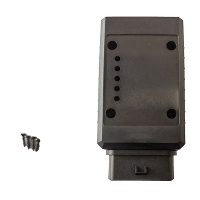 Gold Plated ABS OBD2 Cable Adapter , 16 Pin Car Connection Female Adapter