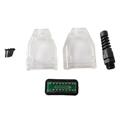 Transparent Car OBD Scanner Adapter Practical Flat Angle Male