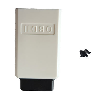 Female 16 Pin OBD Plug Adapter , Bent Pin OBD2 Motorcycle Adapter