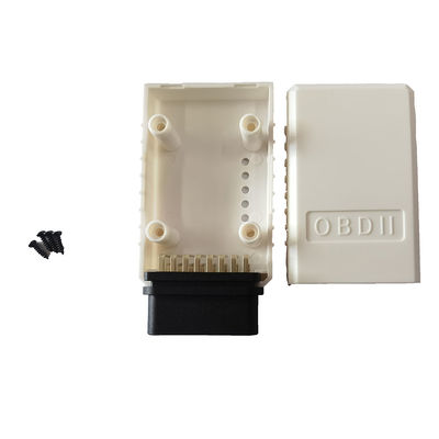 Female 16 Pin OBD Plug Adapter , Bent Pin OBD2 Motorcycle Adapter