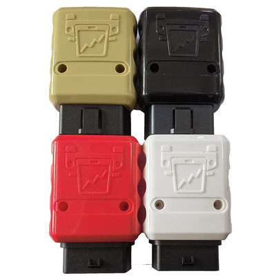 OBDII Male Head Diagnostic Tool With OBD2 Car Logo Shell