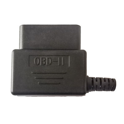 Obd2 16Pin Bent Pin Gold Plated Male Connector Obd Diagnostic Plug Housing
