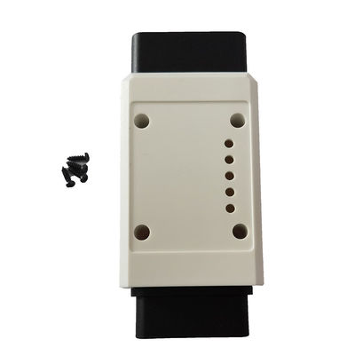 OEM Assembled OBDII 16 PIN Housing Gold Plated Bent Pin Male With OBD2 Assembled Female Connector