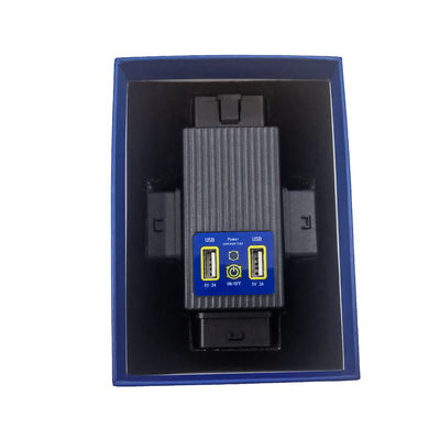 OBD2 power converter one minute three to car 2USB supply ports