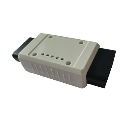 Only Housing No PCB OBD2 Double Opening Bent Pin Gold Plated Male Bent Pin Nickel Plated Female Assembled OBD2 Housing