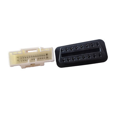 馬小屋30cmの車26 Pinポリ塩化ビニールのPE材料のためのOBD2走査器ケーブル