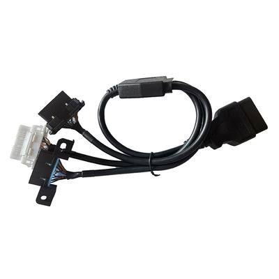 Kabel złącza samochodowego OBD2 16-pinowy męski port do 3 żeńskich