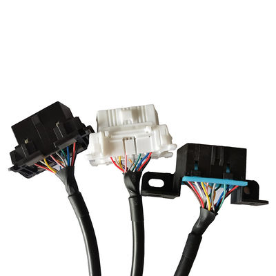 Kabel złącza samochodowego OBD2 16-pinowy męski port do 3 żeńskich