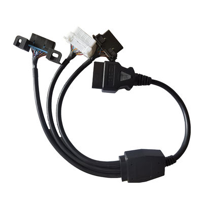 Kabel złącza samochodowego OBD2 16-pinowy męski port do 3 żeńskich