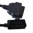 12V 24V Kabel rozdzielacza OBD2, 16-pinowy męski na 3-pinowy żeński motocyklowy kabel OBD